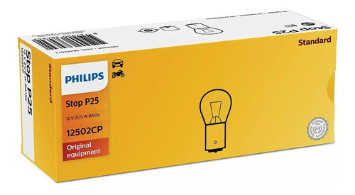 Lampara De Freno Posicion Philips 12v 21/5w Patas Parejas