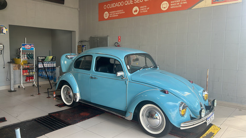 Clássico Fusca Azul
