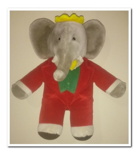 Babar Peluche 40x35 Cms. Aprox. 1988