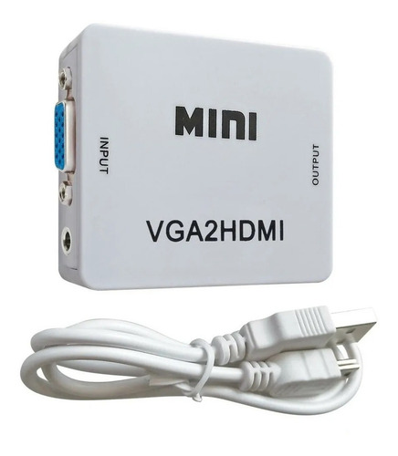 Conversor Adaptador Rca Vga / Hdmi