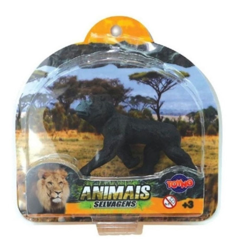 Boneco Gorila - Animais Selvagens - Toyng Brinquedos