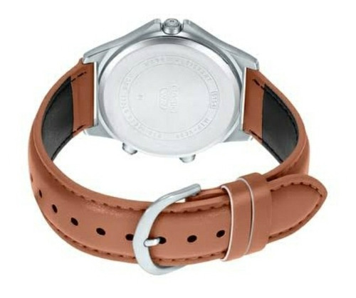 Reloj Casio Modelo Mtp-vc01 Caratula Blanca Piel