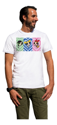 Playera Cuello Redondo Las Chicas Super Poderosas