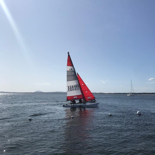Catamaran Hobie H16 - Usado En Muy Buenas Condiciones