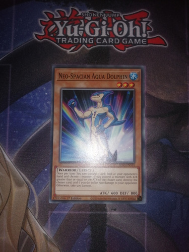 Neo Spacian Aqua Dolphin Yu-gi-oh! Original Konami