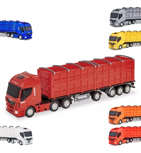 Caminhão Brinquedo Miniatura Hi Way Iveco Graneleiro Neni