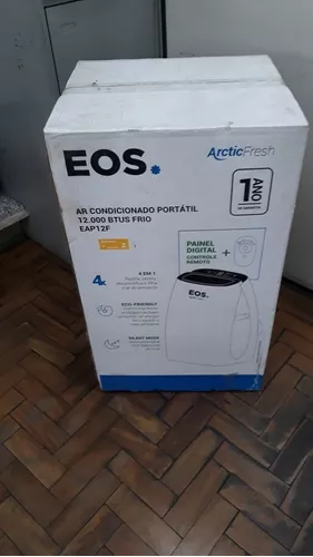 Ar-Condicionado Portátil 12000 BTUs EOS Arctic Fresh Só Frio EAP12 – EOS