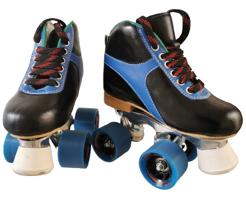 Patines Hockey Cuero Natural Nuevo N°32 Retira Hoy!