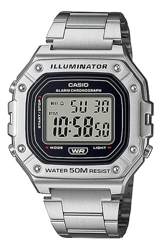 Casio W-218hd-1av Reloj Digital Estándar, Chippukashi Para H