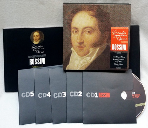 Caja Con 5 C Ds Y Libro De 80 Páginas - Rossini