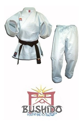 Imagen 1 de 6 de Uniforme, Kimono De Karate Bushido Liviano Talla 1, 2 Y 3