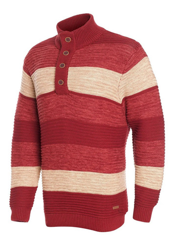 Sweater Hombre Potros Half Button