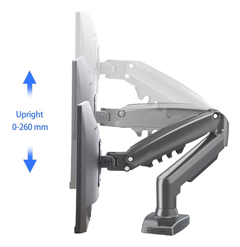 Soporte Monitor Led Escritorio De 17 A 27. Vea Video En Pc!!