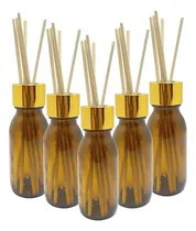 Comprar Frasco Vidrio Ámbar\u002Ftransparente Difusor Perfumador 60ml X5