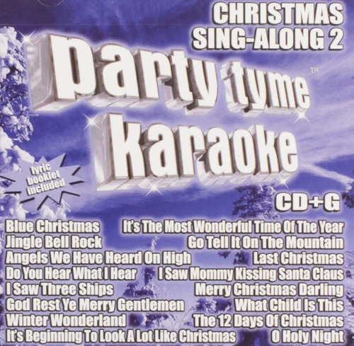 Cd: Party Tyme Karaoke - Christmas Sing-along 2 (cd+ De 16 C