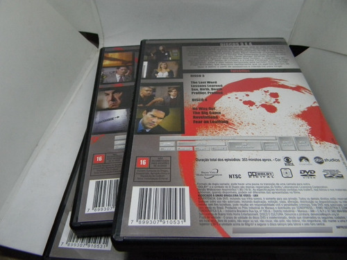 Dvd - Criminal Minds - Segunda Temporada - 6 Discos (Usado)