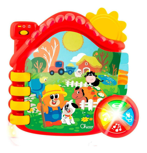 Chicco Libro De La Granja Interactivo Y Bilingüe 10514000040