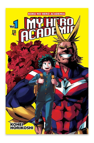 Imagem 1 de 2 de Mangá My Hero Academia Vol. 1 Izuku Midoriya Origens Jbc