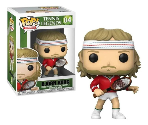 Boneco Funko Pop Tennis Tennis Bjorn Borg 04