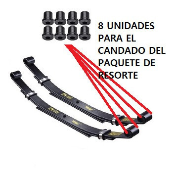 Kit Buje Paquete De Resorte Chevrolet Luv / Dmax / Hilux 