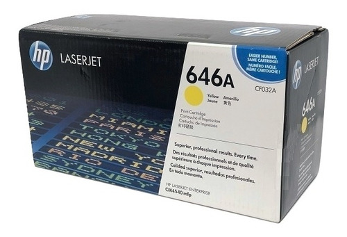 Remanufactura  Toner Hp 646a Cf032a Laserjet Cm4540 Mfp