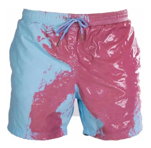 Pantalones Cortos De Playa Que Cambian De Color, Bañador, Pa