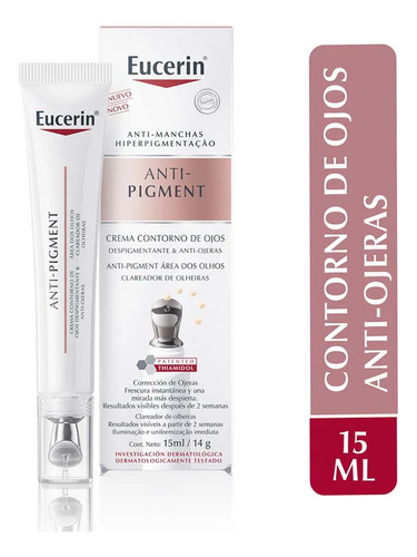 Eucerin Anti-pigment Contorno De Ojos 15 Ml Todo Tipo De Piel Día/noche