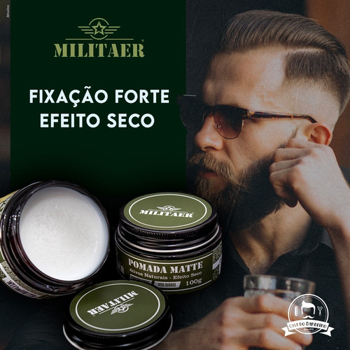 Imagem 3 de 3 de Pomada Matte - Militaer 100g