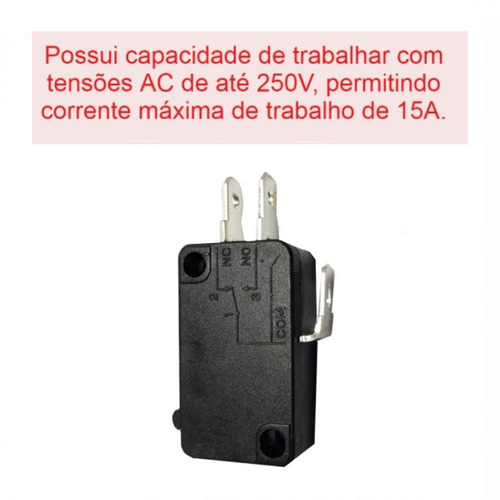 Interruptor Porta Micro Switc Microondas Electrolux Original
