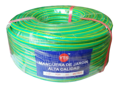 Manguera Jardín Flexible 1/2 Pulgada 50 Mts Reforzada 