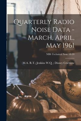 Libro Quarterly Radio Noise Data - March, April, May 1961...