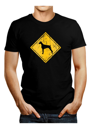 Imagen 1 de 2 de Idakoos Polo Doberman Pinscher Sign Old / Vintage