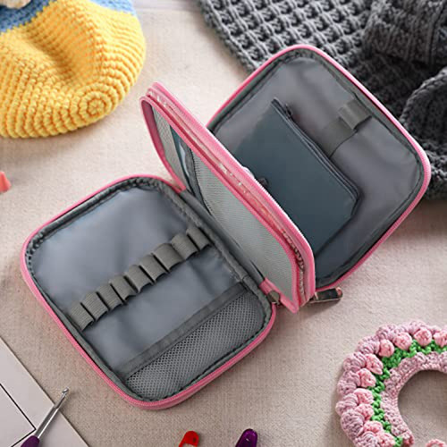 Solo Funda Con Ganchillo, Organizador De Fundas Para Agujas