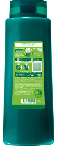 Garnier Shampoo Fructis Probióticos Fuerza 650ml