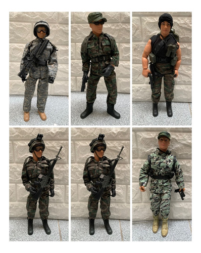 Muñecos Army Max Steel De Hasbro Gi Joe Variados.