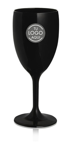 Imagen 1 de 5 de 50 Copa Vino Agua Plástico Eventos Gastronomía Con Tu Logo