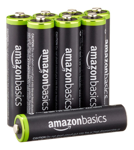 Baterías Recargables Aaa De Amazonbasics (paquete De 8)