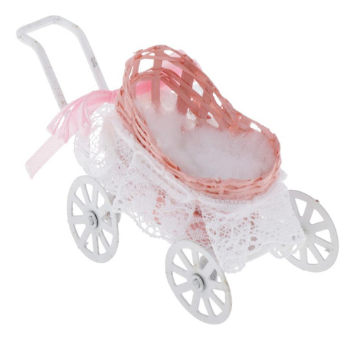 Modelo De Juguete En Miniatura Accesorios De Cochecito 1:12