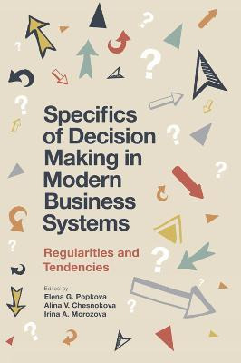 Libro Specifics Of Decision Making In Modern Business Sys...