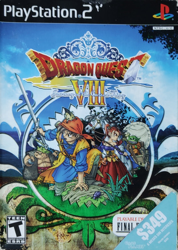 Dragon Quest Para Ps2 (Reacondicionado)