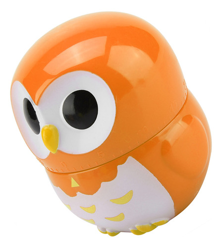 Timer, Con Forma De Búho, Manual, Mecánico Y Casero