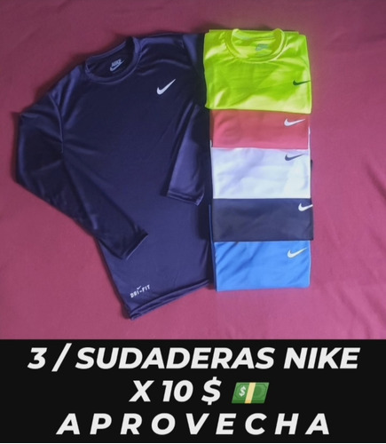 Sudaderas Nike Promocion 3x10$ Variedad De Colores Y Tallas