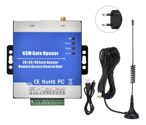 Abridor De Puerta Corrediza Rtu5025 Operador Gsm Remoto Inal