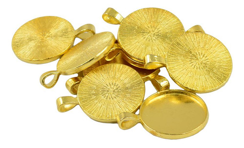 Conjunto De 10 Piezas De Bisel Para Colgantes De Cabujón En