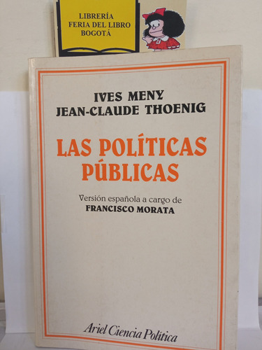 Las Políticas Públicas - Jean-claude Thoenig - Ariel - 1992