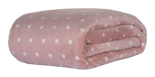 Cobertor Manta Blanket Casal 300g Vintage Rosê  - Kacyumara
