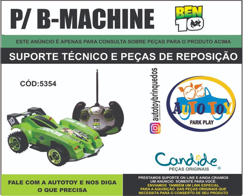 B-machine 5354 - Ben 10 - Consulta Para Peças