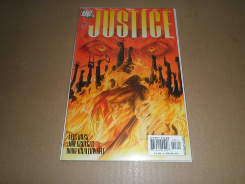 Comic Justice #3 Alex Ross Dc Ingles