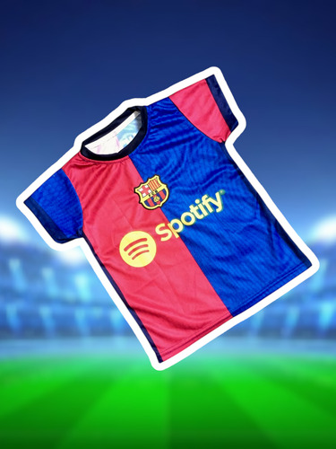 Conjunto Uniforme Fútbol Niño Yamal Barcelona 2025 Azul Marino Yamal 12