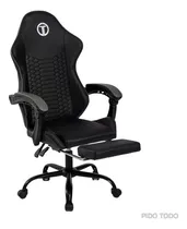 Comprar Silla Gamer Con Reposapies Ergonomica Alta Calidad Ajustable Color Gris Claro Material Del Tapizado Cuero Sintético